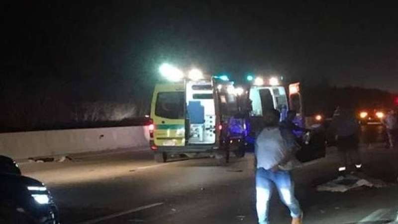 مصرع تلميذ وإصابة 11 آخرين في حادث أعلى طريق أسيوط الغربي