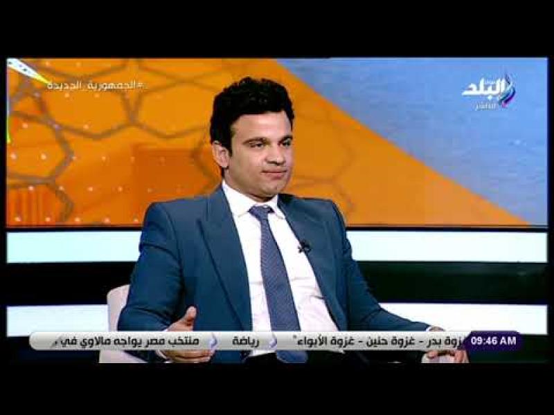المهندس أحمد الباز، عضو تنسيقية شباب الأحزاب والسياسيين