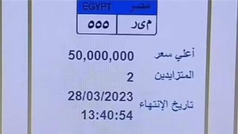 سعرها 50 مليون.. ترند أغلى لوحة سيارة في مصر يثير الجدل.. ما القصة؟
