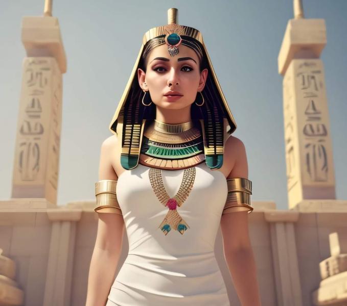 صور ملكات وسيدات مصر أيام الفراعنة بعيون الذكاء الاصطناعي تثير الإعجاب «صور»