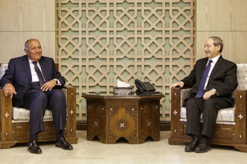 عاجل.. وزير خارجية سوريا في مصر بزيارة تاريخية