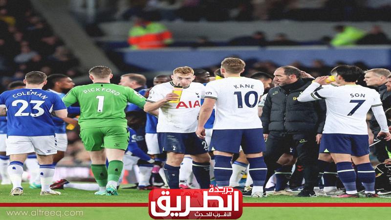 الدوري الإنجليزي إيفرتون يفرض تعادلا مثيرا 1 1 على توتنهام الرياضة