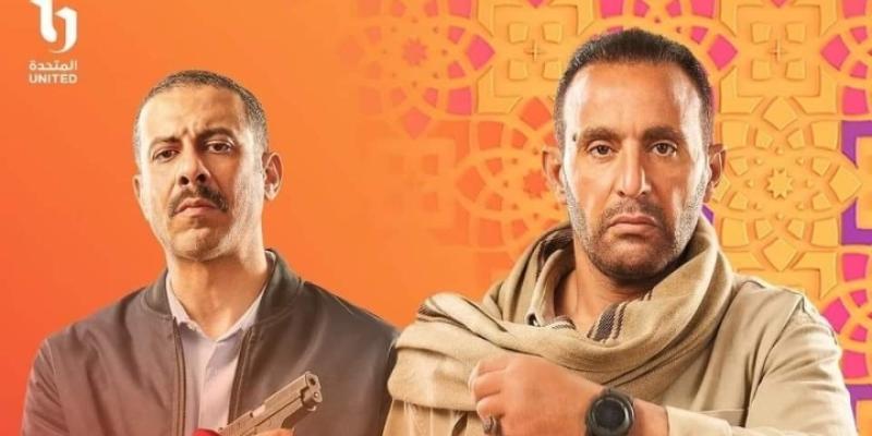 أحمد السقا ومحمد فراج من مسلسل حرب