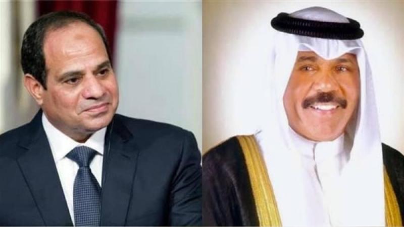 ‏الرئيس السيسي يهنئ أمير الكويت بحلول عيد الفطر
