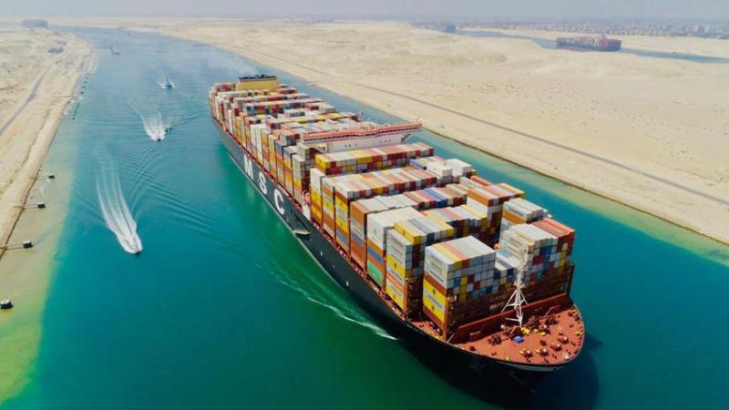 اقتصادية قناة السويس: مرور 91 سفينة بمينائي السخنة والأدبية بحمولة 2 مليون طن خلال مارس