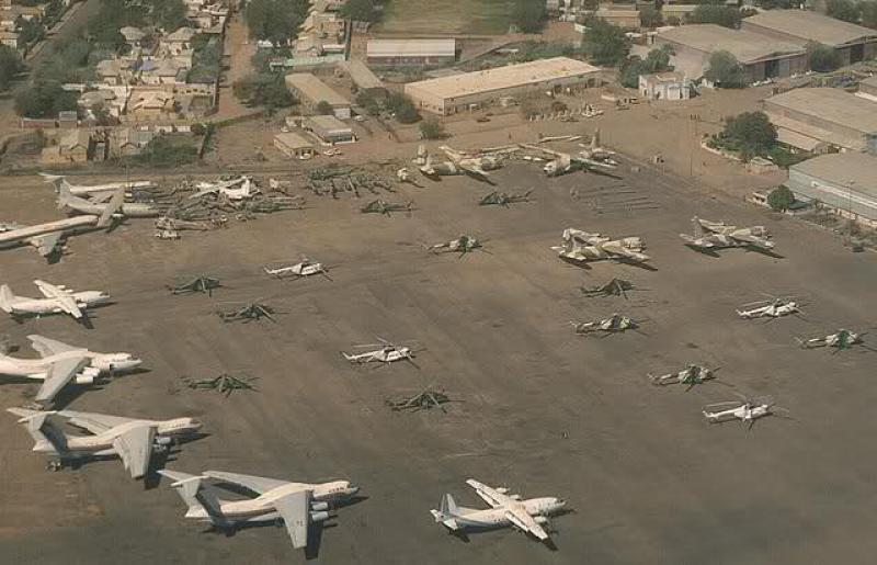 قاعدة وادي سيدنا الجوية بالخرطوم- السودان