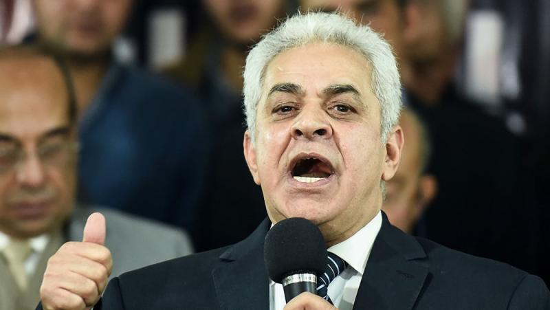 حمدين صباحي يشكر الرئيس السيسي بعد العفو عن أحمد دومة