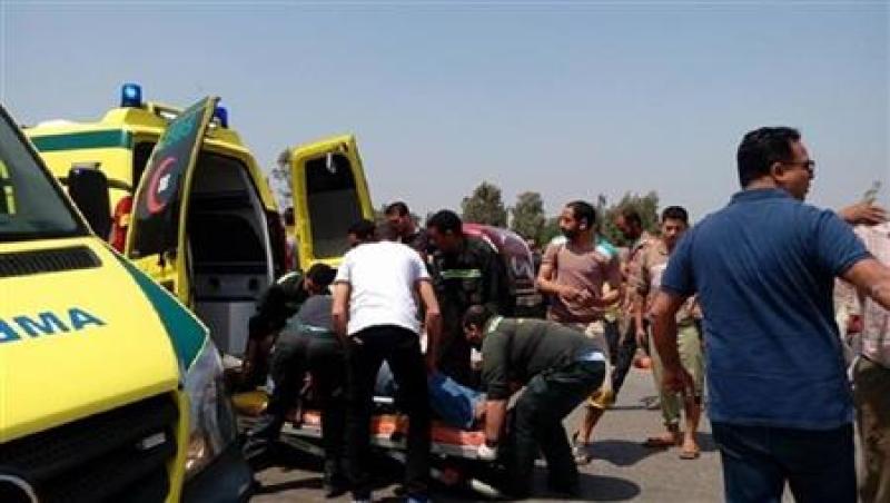 حادث تصادم بمدينة العاشر من رمضان