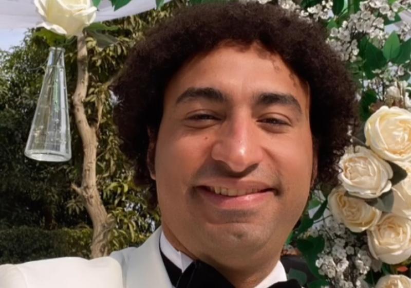 علي ربيع يكشف كواليس حفل زفافه في فيلم «بعد الشر».. فيديو