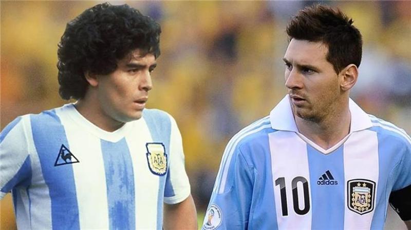 مدرب الأرجنتين: «ميسي أفضل من مارادونا»