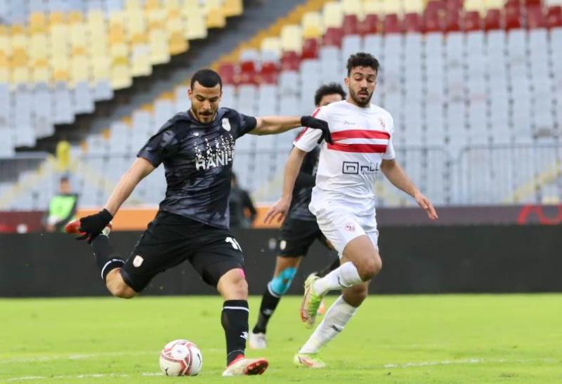 من لقاء الأخير بين الزمالك وفاركو