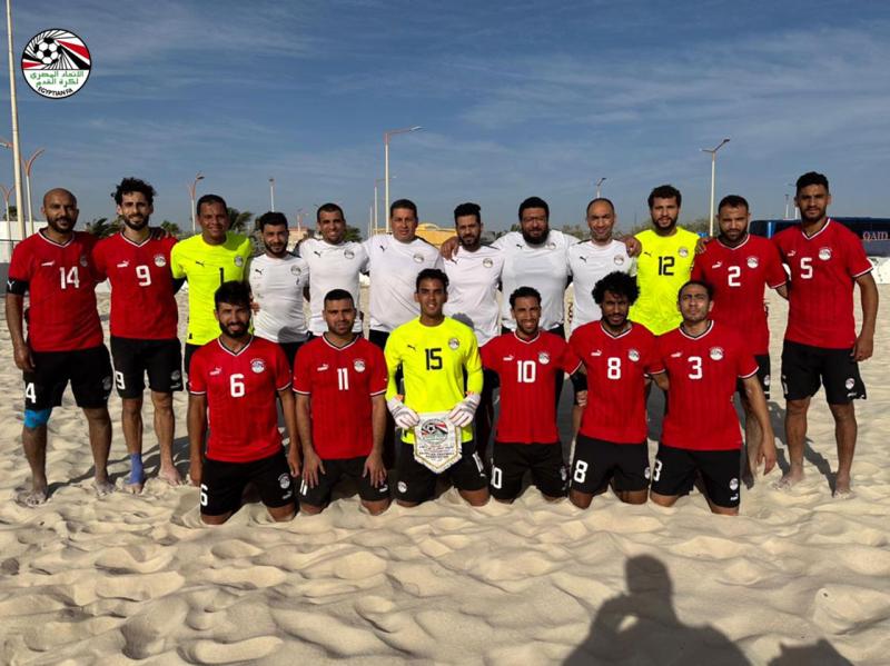 منتخب مصر يفتتح منافساته في كأس العرب للكرة الشاطئية اليوم
