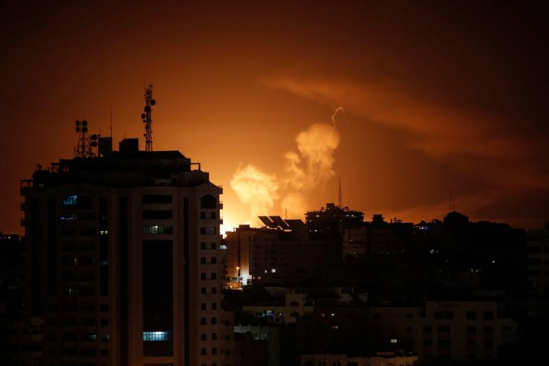 قصف غزة (سي إن إن)