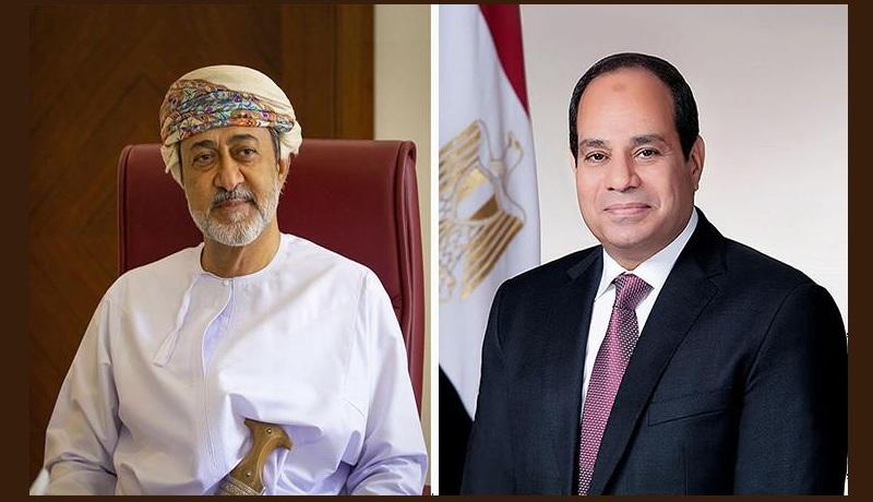 الرئيس السيسي يستقبل سلطان عمان بقصر الاتحادية