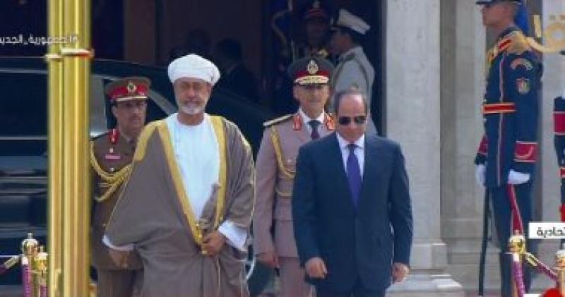 الرئيس السيسي وسلطان عمان 