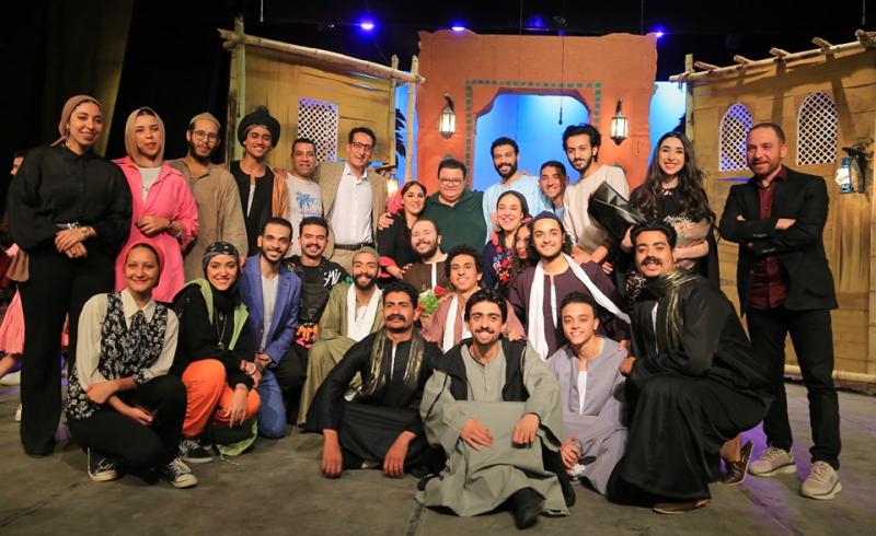 خالد جلال عن أبطال عرض «ياسين وبهية»: طاقات فنية شابة