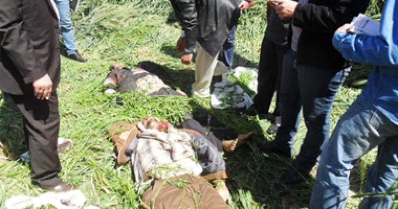العثور على 3 جثث مفصولة الرأس في سوهاج