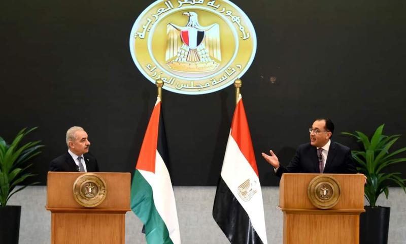 رئيسا وزراء مصر وفلسطين يترأسان جلسة مباحثات موسّعة بمقر الحكومة بالعاصمة الإدارية