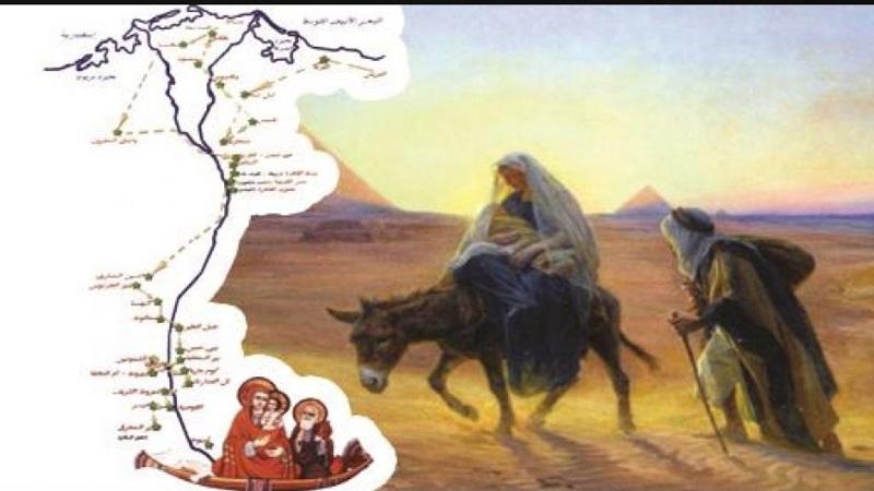 رحلة العائلة المقدسة إلى مصر 
