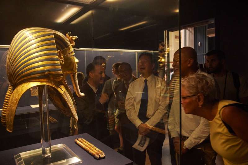 نائب وزير الثقافة والسياحة الصيني يزور المتحف المصري بالتحرير 