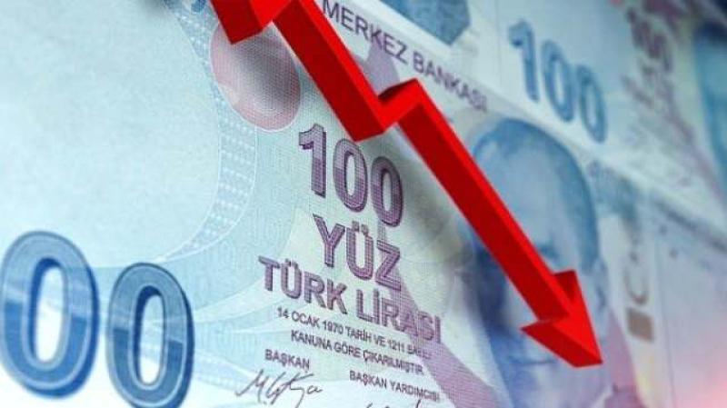 انهيار سعر الليرة التركية