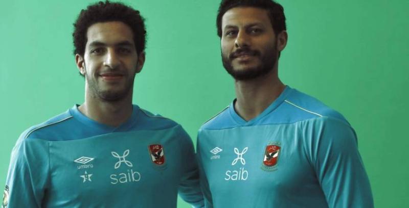 محمد الشناوي ومصطفى شوبير في  دوري أبطال إفريقيا