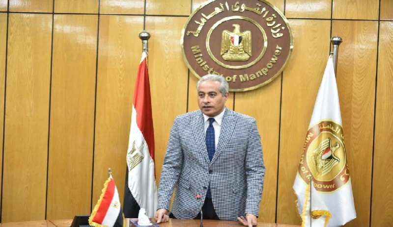 مندوب مصر  لدى الأمم المتحدة يستقبل وزير العمل والوفد الموافق له بجنيف