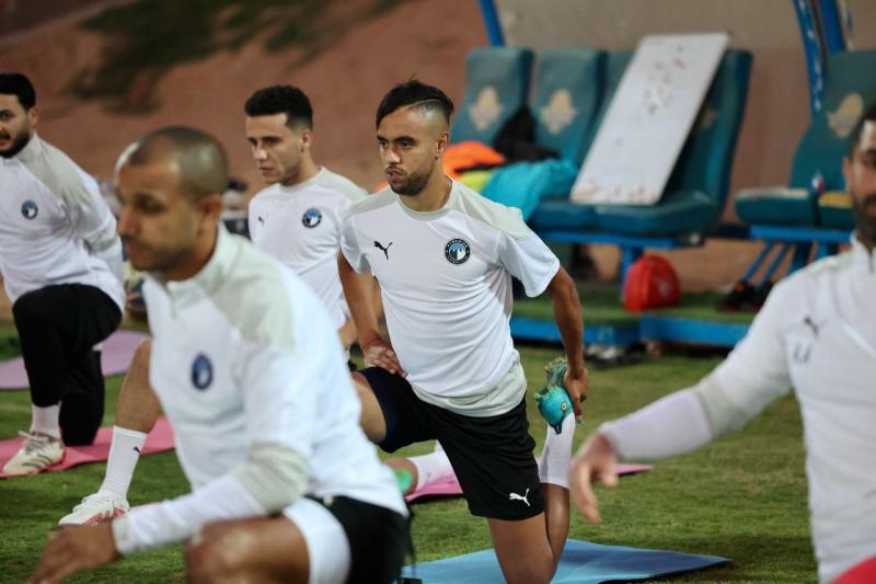 بيراميدز يؤدي تدريباته استعدادا لموقعة الاتحاد في كأس مصر