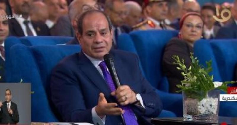 عاجل| الرئيس السيسي: نعي غلاء الأسعار.. ونسعى لبناء الدولة من أجل المستقبل