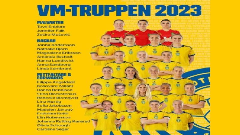 قائمة المنتخب السويدي 