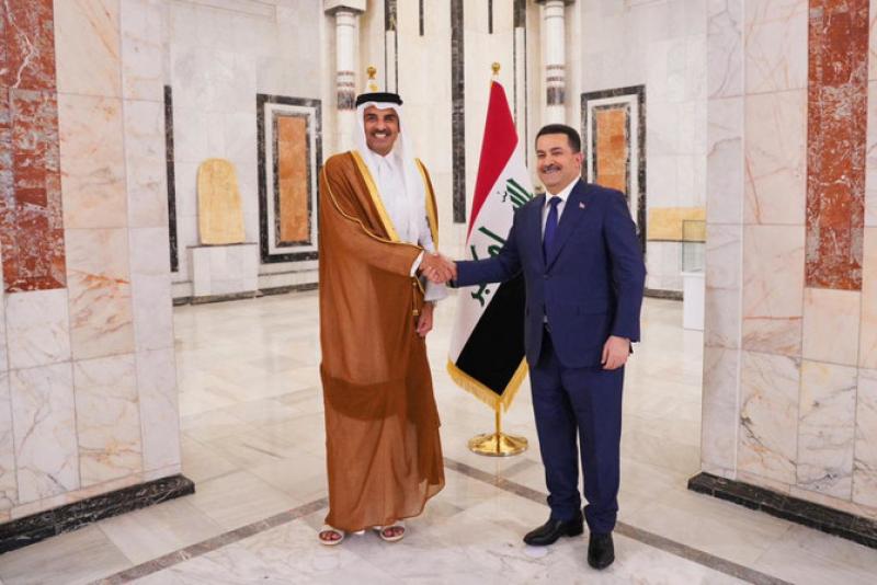 عاجل.. أمير قطر في العراق لبحث التعاون في مشاريع الطاقة