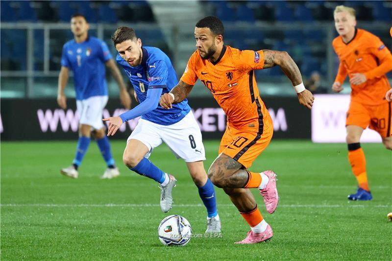 موعد مباراة هولندا وإيطاليا اليوم الأحد في مباراة تحديد المركز الثالث بدوري الأمم الأوروبية