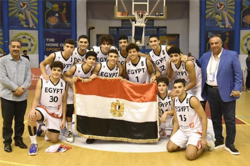 مصر تواجه تونس في نهائي البطولة العربية لناشئي وناشئات السلة