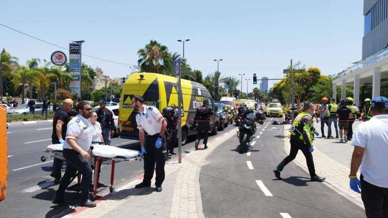 حادث دهس في تل أبيب