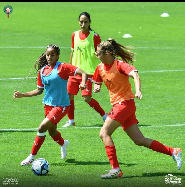 المنتخب المغربي النسوي يواصل استعداداته 