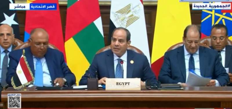 الرئيس السيسي يطرح تصور مصر لحل الأزمة السودانية