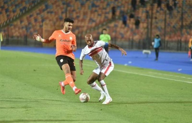 من لقاء الزمالك وفاركو