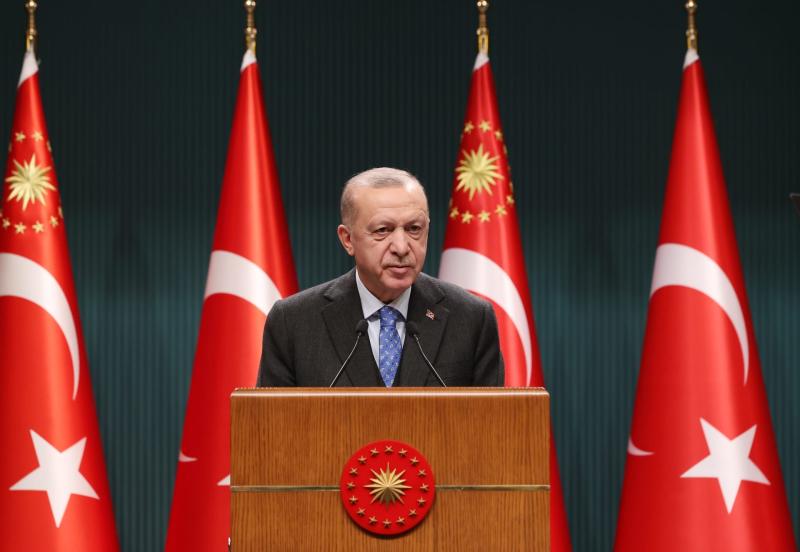 الرئيس التركي: نطمح إلى زيادة حجم التبادل التجاري مع دول الخليج
