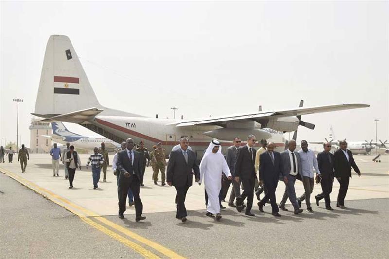 السودان يستقبل مساعدات من جامعة الدول العربية