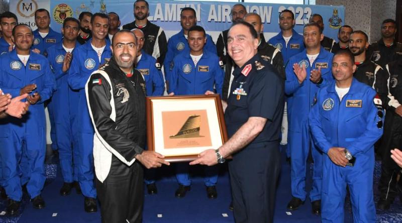 انطلاق فعاليات العرض الجوى المصرى الإماراتى «Alamien Air Show 2023».. صور