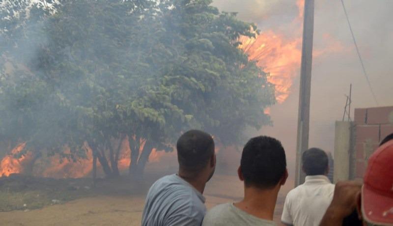 الداخلية الجزائرية: ارتفاع ضحايا الحرائق إلى 34 قتيلا بينهم 10 من أفراد الجيش