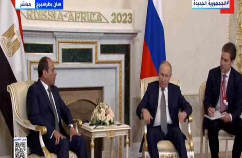 الرئيس السيسي: القمة الروسية الإفريقية ستكون لها نتائج عظيمة