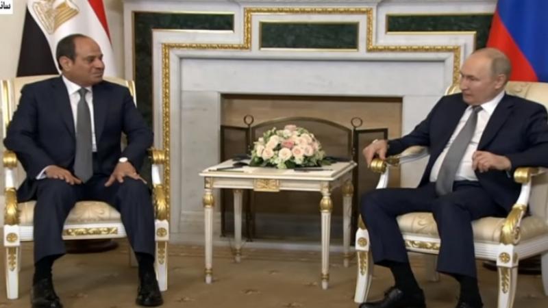 الرئيس الروسي: لدينا مشروعات واعدة مع مصر في مختلف المجالات