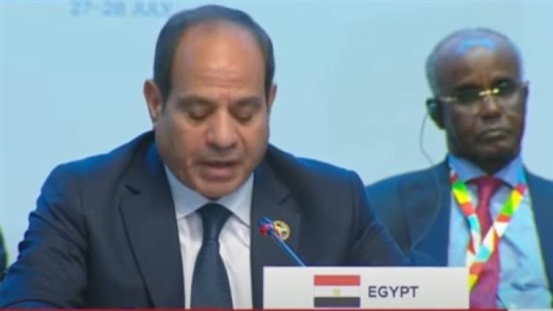الرئيس السيسي: مصر  دوما رائدة وسباقة في انتهاج مسار السلام