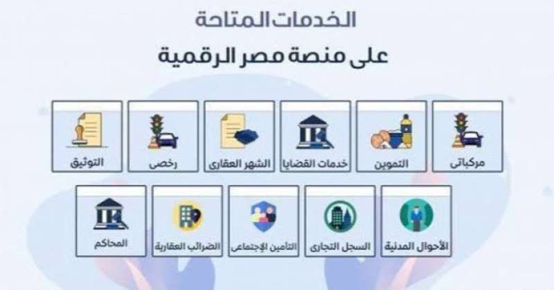 49 خدمة تقدمها منصة مصر الرقمية للمواطنين