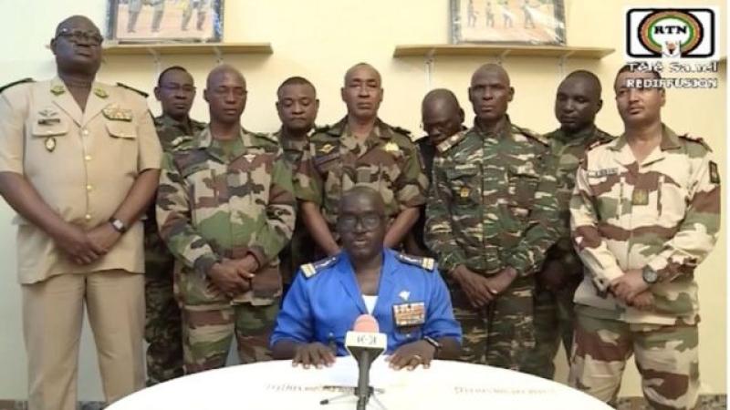 بيان الإنقلابيون في النيجر