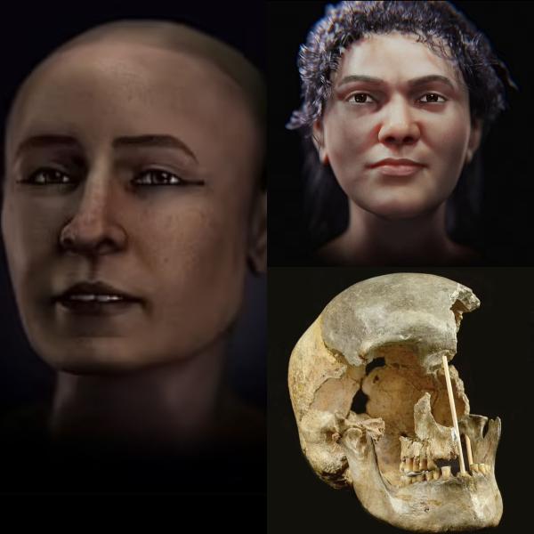 وجه أقدم إنسان في العالم_مصدر الصورة_ديلي ميل