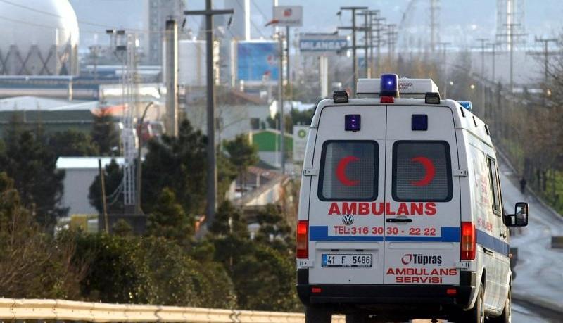 انفجار ضخم في ميناء «ديرينس» التركي وإصابة 10 أشخاص