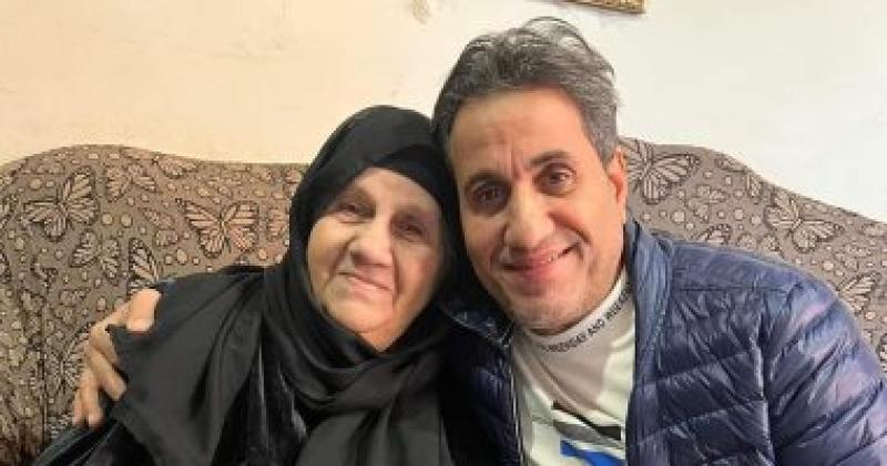 أحمد شيبة ووالدته