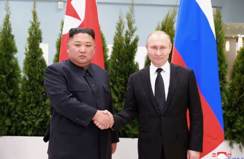  بوتين وكيم جونغ أون